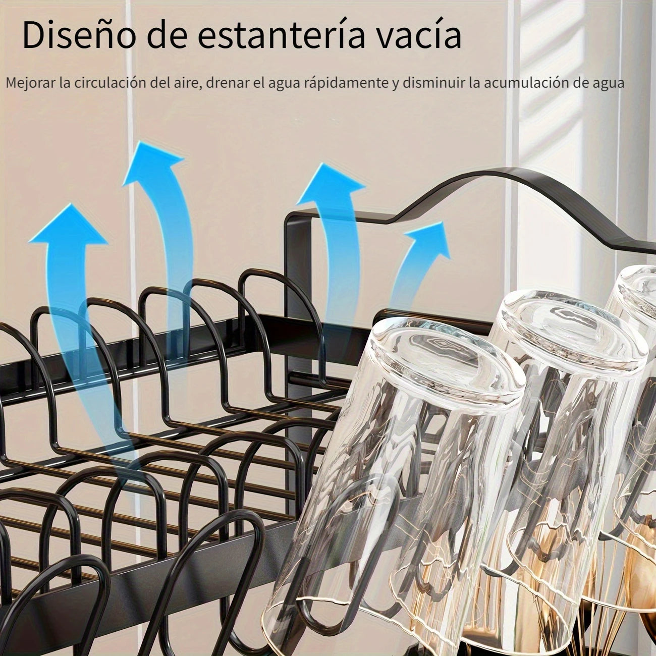 CocinaOrden- El organizador ideal que transforma tu fregadero en un espacio funcional y limpio.