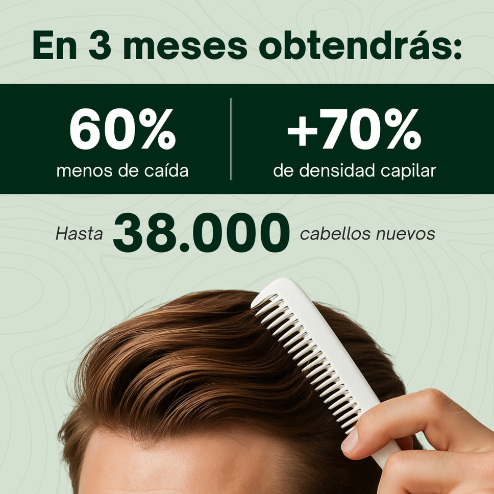SUPER COMBO: Serum Anticaida Capilar + Shampoo Fortalecedor de Foliculos