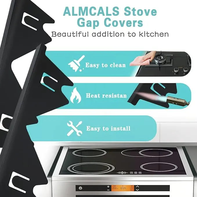 CleanLine™ El secreto para una cocina sin mugre entre la estufa y la encimera.
