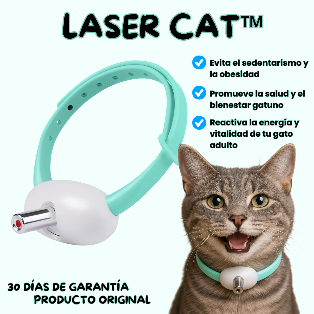Laser Cat™ - Collar laser para gato enti-sedentarismo