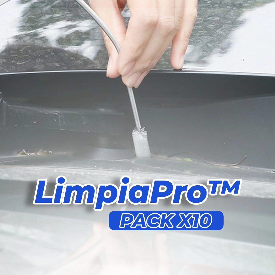 LimpiaPro™El cepillo que drena humedad y elimina la suciedad sin esfuerzo