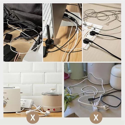 Cablefix™ – Enrolla y organiza tus cables en un solo paso.