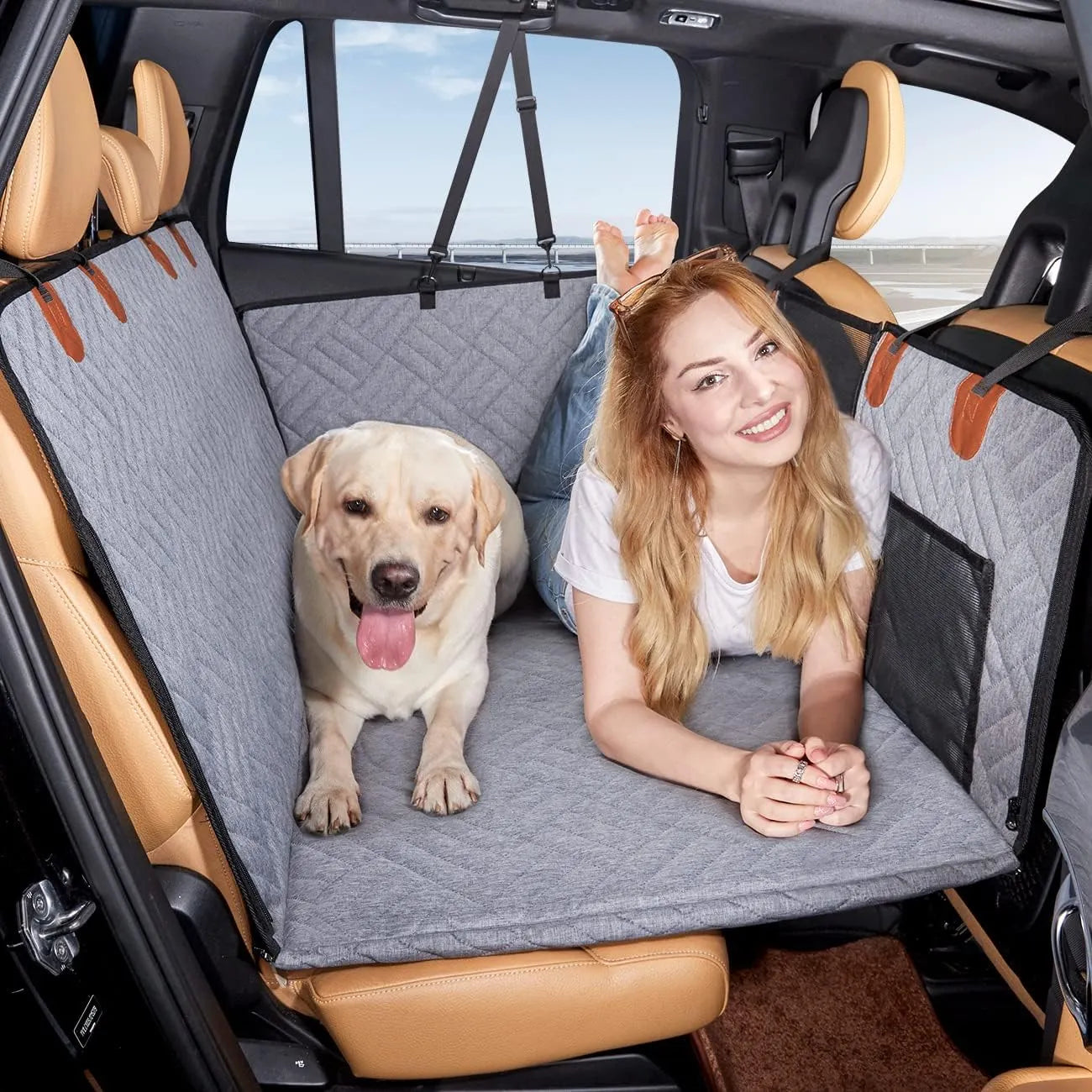 RidePaws-Seguridad y espacio para tu perro en cada aventura en carretera