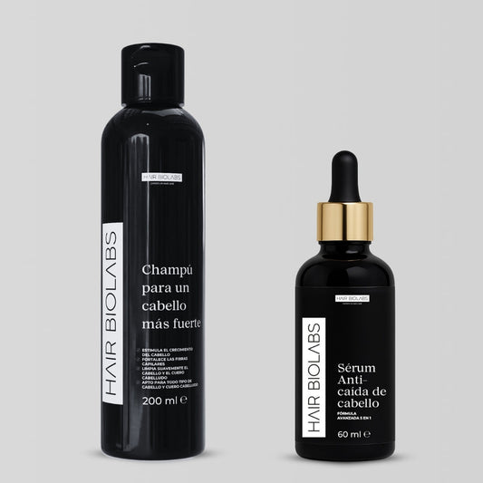 SUPER COMBO: Serum Anticaida Capilar + Shampoo Fortalecedor de Foliculos