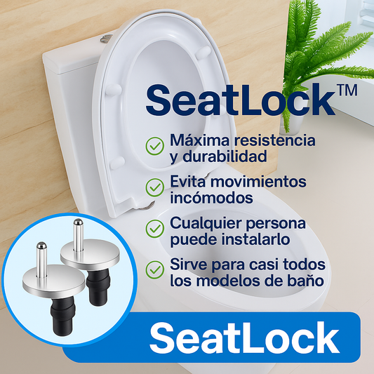 SeatLock™ Bloquea el asiento firmemente y olvídate del bamboleo.